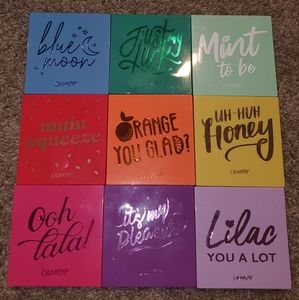 9 palette rainbow bundle 🌈 colourpop